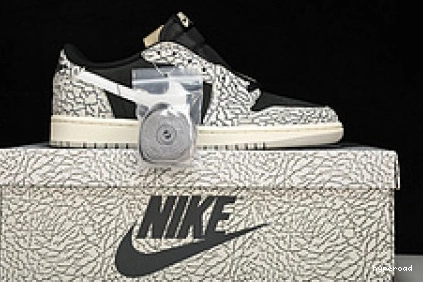 Hyperoad 1 Black OG Retro Low Jordan Cement 0714
